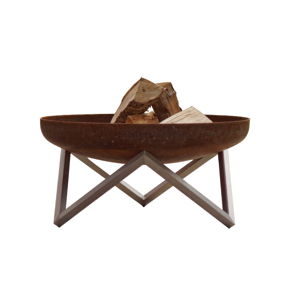 ALFRED RIESS Darvaza Steel Fire Pit - Medium