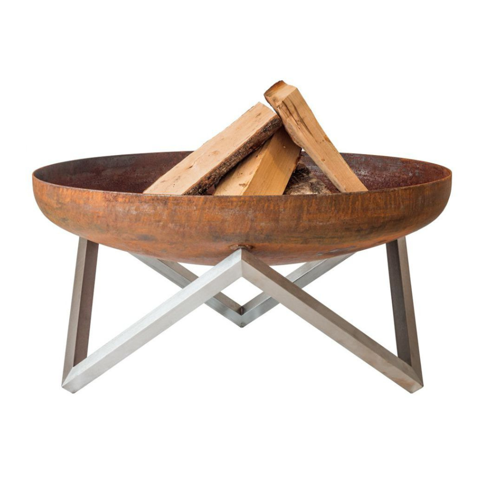 ALFRED RIESS Darvaza Steel Fire Pit - Large