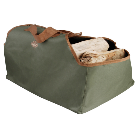 Canvas Log Carrier